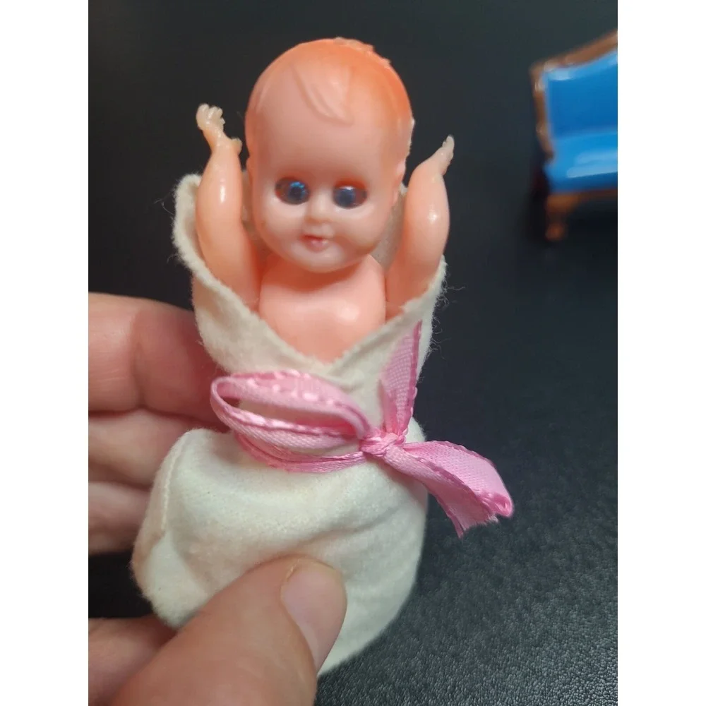 Lot of Vintage Cabbage Patch Kewpie‎ Matte Rugrat Miniature Dolls